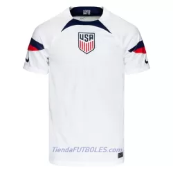 Camiseta Estados Unidos Hombre Primera Mundial 2022 Camiseta Estados Unidos Hombre Primera Mundial 2022