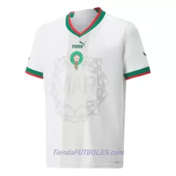 Camiseta Marruecos Hombre Segunda Mundial 2022 Camiseta Marruecos Hombre Segunda Mundial 2022