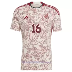 Camiseta México H.Herrera 16 Hombre Segunda Mundial 2022