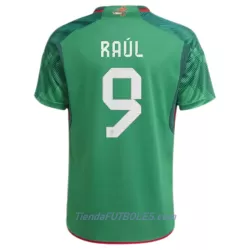 Camiseta México Raul 9 Hombre Primera Mundial 2022 Camiseta México Raul 9 Hombre Primera Mundial 2022