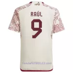 Camiseta México Raul 9 Hombre Segunda Mundial 2022