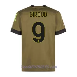 Camiseta AC Milan Giroud 9 Hombre Tercera 2022/23 Camiseta AC Milan Giroud 9 Hombre Tercera 2022/23