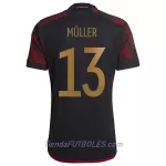 Camiseta Alemania Müller 13 Hombre Segunda Mundial 2022