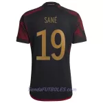 Camiseta Alemania Sané 19 Hombre Segunda Mundial 2022
