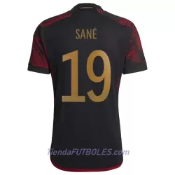 Camiseta Alemania Sané 19 Hombre Segunda Mundial 2022 Camiseta Alemania Sané 19 Hombre Segunda Mundial 2022