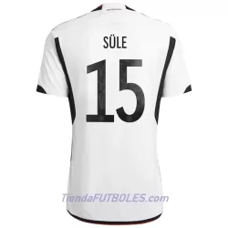 Camiseta Alemania Sule 15 Hombre Primera Mundial 2022 Camiseta Alemania Sule 15 Hombre Primera Mundial 2022