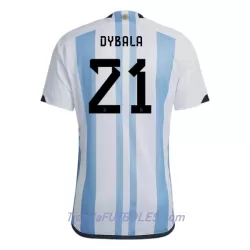 Camiseta Argentina Dybala 21 Hombre Primera Mundial 2022 Camiseta Argentina Dybala 21 Hombre Primera Mundial 2022