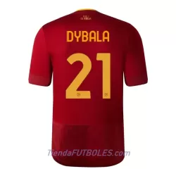 Camiseta AS Roma Dybala 21 Hombre Primera 2022/23 Camiseta AS Roma Dybala 21 Hombre Primera 2022/23