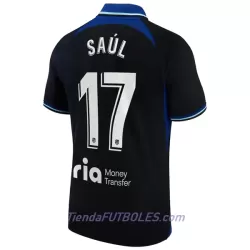 Camiseta Atlético Madrid Saul 17 Hombre Segunda 2022/23 Camiseta Atlético Madrid Saul 17 Hombre Segunda 2022/23