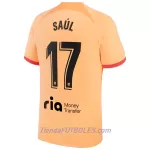 Camiseta Atlético Madrid Saul 17 Hombre Tercera 2022/23