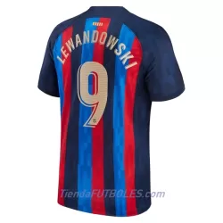 Camiseta FC Barcelona Lewandowski 9 Hombre Primera 2022/23 Camiseta FC Barcelona Lewandowski 9 Hombre Primera 2022/23