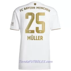 Camiseta FC Bayern de Múnich Müller 25 Hombre Segunda 2022/23 Camiseta FC Bayern de Múnich Müller 25 Hombre Segunda 2022/23