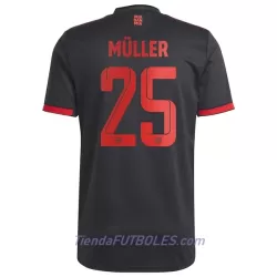 Camiseta FC Bayern de Múnich Müller 25 Hombre Tercera 2022/23 Camiseta FC Bayern de Múnich Müller 25 Hombre Tercera 2022/23