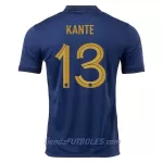 Camiseta Francia Kante 13 Hombre Primera Mundial 2022