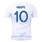 Camiseta Francia Mbappé 10 Hombre Segunda Mundial 2022