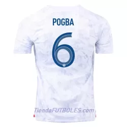 Camiseta Francia Pogba 6 Hombre Segunda Mundial 2022 Camiseta Francia Pogba 6 Hombre Segunda Mundial 2022