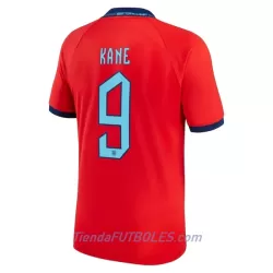Camiseta Inglaterra Kane 9 Hombre Segunda Mundial 2022 Camiseta Inglaterra Kane 9 Hombre Segunda Mundial 2022
