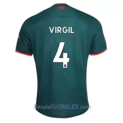 Camiseta Liverpool Virgil 4 Hombre Tercera 2022/23 Camiseta Liverpool Virgil 4 Hombre Tercera 2022/23