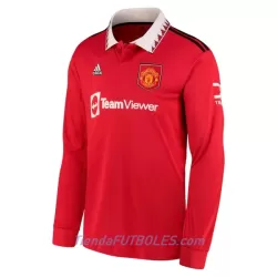 Camiseta Manga Larga Manchester United Hombre Primera 2022/23 Camiseta Manga Larga Manchester United Hombre Primera 2022/23