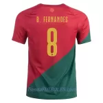 Camiseta Portugal Bruno Fernandes 8 Hombre Primera Mundial 2022
