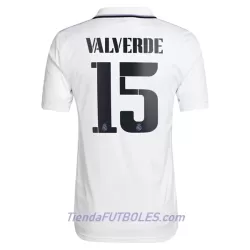 Camiseta Real Madrid Valverde 15 Hombre Primera 2022/23 Camiseta Real Madrid Valverde 15 Hombre Primera 2022/23