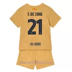 Conjunto FC Barcelona Frenkie de Jong 21 Niño Segunda 2022/23