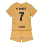 Conjunto FC Barcelona O. Dembele 7 Niño Segunda 2022/23