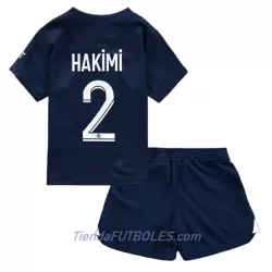 Conjunto Paris Saint-Germain Hakimi 2 Niño Primera 2022/23 Conjunto Paris Saint-Germain Hakimi 2 Niño Primera 2022/23