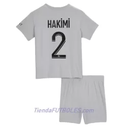 Conjunto Paris Saint-Germain Hakimi 2 Niño Segunda 2022/23 Conjunto Paris Saint-Germain Hakimi 2 Niño Segunda 2022/23