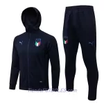 Italia - Hoodie Conjunto De Chaqueta De Entrenamiento Hombre 2022/23 Azul