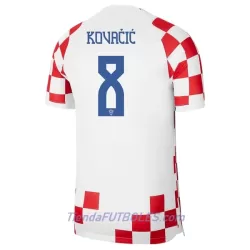 Camiseta Croacia Kovacic 8 Hombre Primera Mundial 2022 Camiseta Croacia Kovacic 8 Hombre Primera Mundial 2022