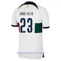 Camiseta Portugal João Félix 23 Hombre Segunda Mundial 2022 Camiseta Portugal João Félix 23 Hombre Segunda Mundial 2022