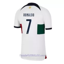 Camiseta Ronaldo 7 Portugal Hombre Segunda Mundial 2022 Camiseta Ronaldo 7 Portugal Hombre Segunda Mundial 2022