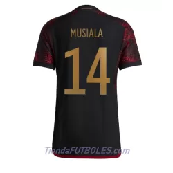 Camiseta Alemania Jamal Musiala 14 Hombre Segunda Mundial 2022 Camiseta Alemania Jamal Musiala 14 Hombre Segunda Mundial 2022