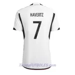 Camiseta Alemania Kai Havertz 7 Hombre Primera Mundial 2022
