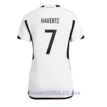 Camiseta Alemania Kai Havertz 7 Mujer Primera Mundial 2022