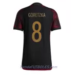 Camiseta Alemania Leon Goretzka 8 Hombre Segunda Mundial 2022