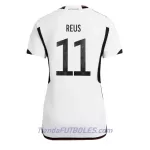 Camiseta Alemania Marco Reus 11 Mujer Primera Mundial 2022