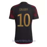 Camiseta Alemania Serge Gnabry 10 Hombre Segunda Mundial 2022
