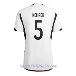 Camiseta Alemania Thilo Kehrer 5 Hombre Primera Mundial 2022 Camiseta Alemania Thilo Kehrer 5 Hombre Primera Mundial 2022