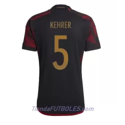 Camiseta Alemania Thilo Kehrer 5 Hombre Segunda Mundial 2022 Camiseta Alemania Thilo Kehrer 5 Hombre Segunda Mundial 2022