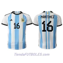 Camiseta Argentina Lisandro Martinez 16 Hombre Primera Mundial 2022 Camiseta Argentina Lisandro Martinez 16 Hombre Primera Mundial 2022
