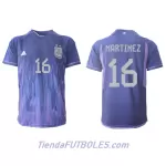 Camiseta Argentina Lisandro Martinez 16 Hombre Segunda Mundial 2022