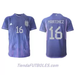 Camiseta Argentina Lisandro Martinez 16 Hombre Segunda Mundial 2022 Camiseta Argentina Lisandro Martinez 16 Hombre Segunda Mundial 2022