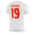 Camiseta Canada Alphonso Davies 19 Hombre Segunda Mundial 2022