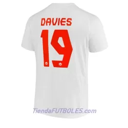 Camiseta Canada Alphonso Davies 19 Hombre Segunda Mundial 2022 Camiseta Canada Alphonso Davies 19 Hombre Segunda Mundial 2022