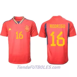 Camiseta España Rodri Hernandez 16 Hombre Primera Mundial 2022