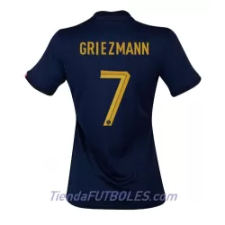 Camiseta Francia Antoine Griezmann 7 Mujer Primera Mundial 2022 Camiseta Francia Antoine Griezmann 7 Mujer Primera Mundial 2022