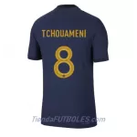 Camiseta Francia Aurelien Tchouameni 8 Hombre Primera Mundial 2022
