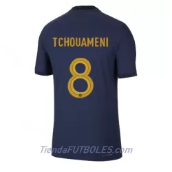 Camiseta Francia Aurelien Tchouameni 8 Hombre Primera Mundial 2022 Camiseta Francia Aurelien Tchouameni 8 Hombre Primera Mundial 2022